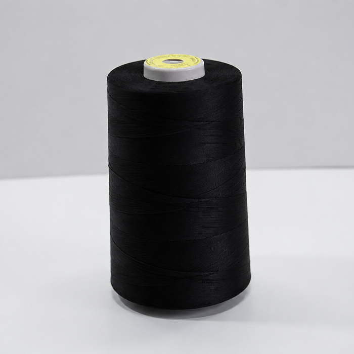 Нитки (нижня) ПЕ №80/2 10000 м MH, чорний